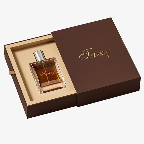 Customization Line Embossed Logo Drawer Perfume Box 3