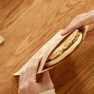 Customized Greaseproof Paper Bag For Various Food 1