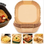 Square Oil-proof And Heat Resisting Air Fryer Liner 3