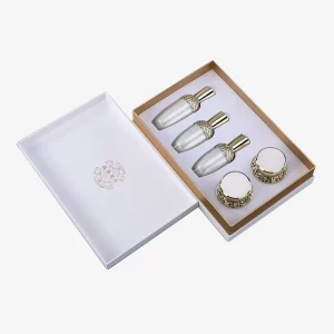 Foldable Paper Boxes For Skincare Series Sets With EVA Insert 1