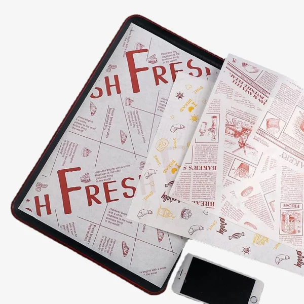 Food Wrapping Printed Grease-resistant Paper 2