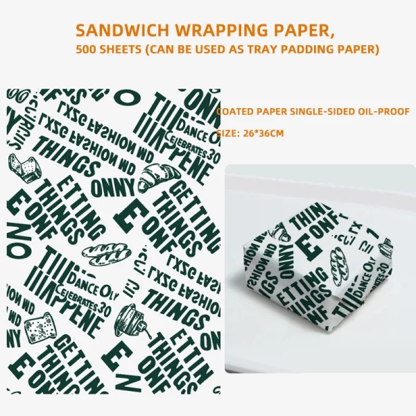 Food Wrapping Printed Grease-resistant Paper 4
