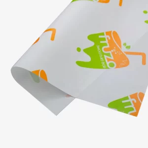 Grease Proof Food Safe Grade Printed Paper 1