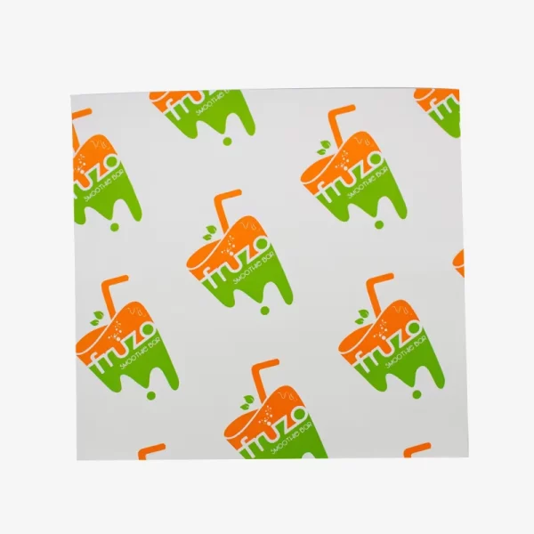 Grease Proof Food Safe Grade Printed Paper 3