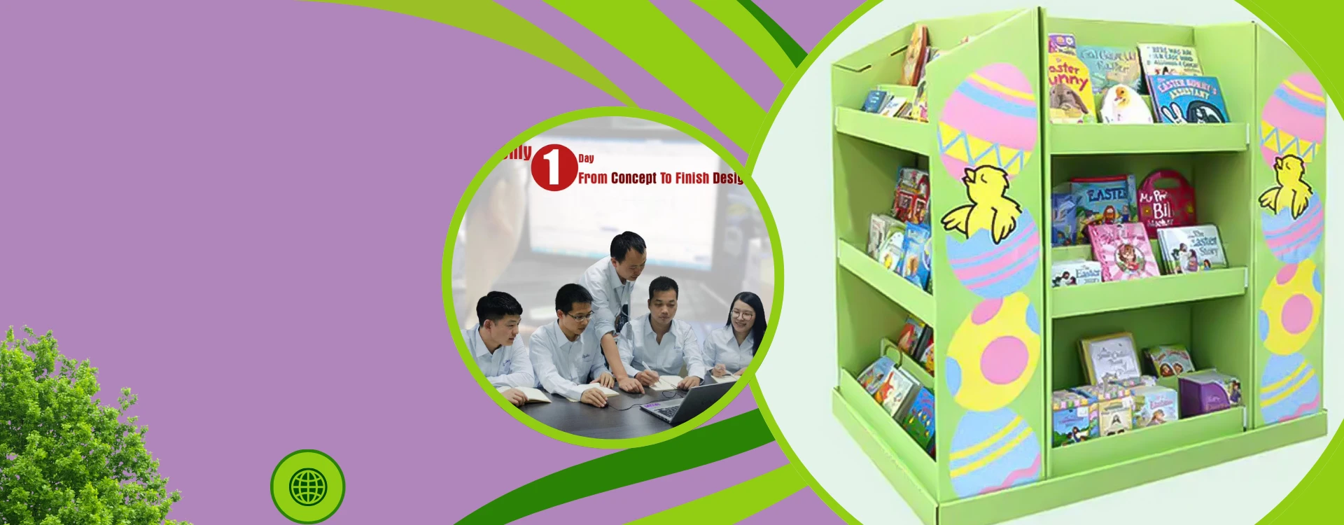 Holidaypac Custom POP cardboard Displays