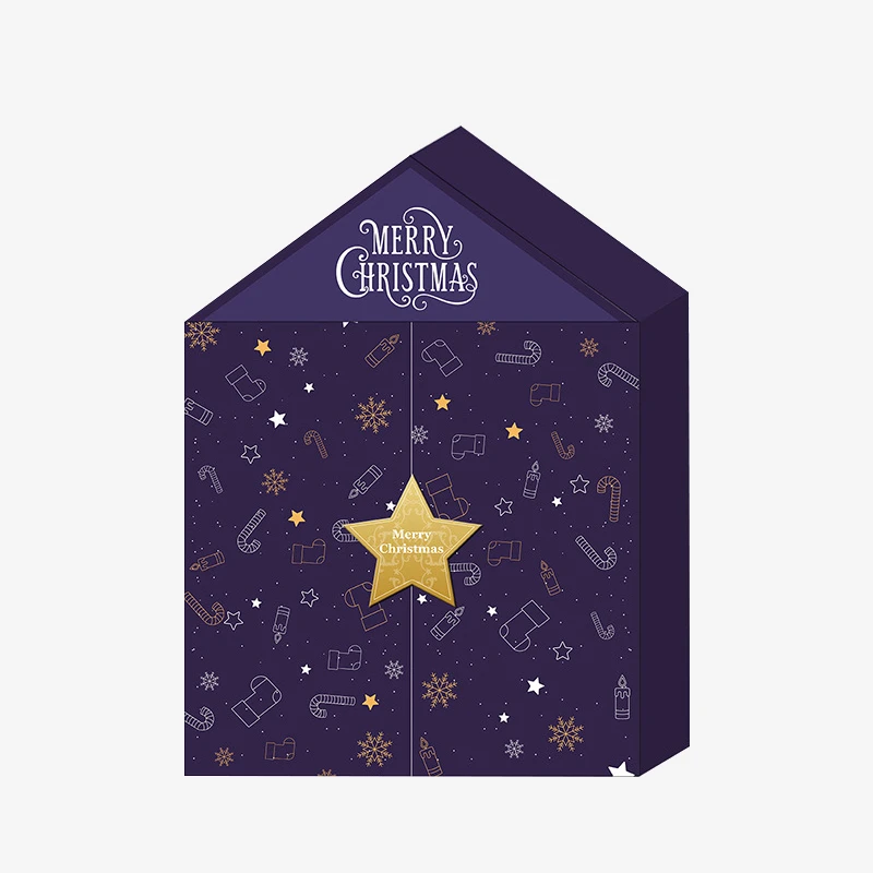 Holidaypacfactory house shape Christmas tree gift box related product
