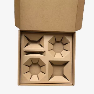 Kraft Flap Clothing Packaging Box With Insert 1