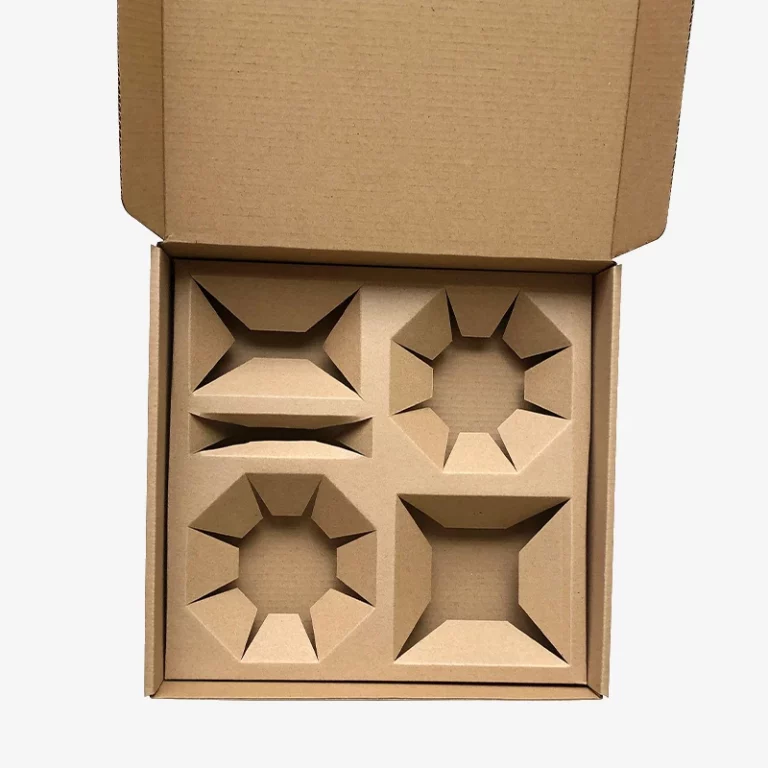 Kraft Flap Clothing Packaging Box With Insert