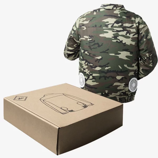 Kraft Flap Clothing Packaging Box With Insert