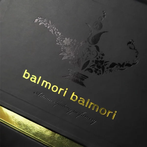 Two-piece Black Gift Packing Box With Gold Foil 3