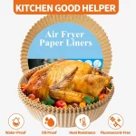 Round Non-stick And Heat Resisting Liner For Air Fryer 4
