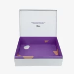 Skin Care Clamshell Packaging Box With Custom Lable 2