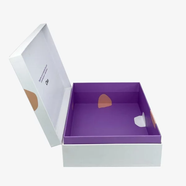 Skin Care Clamshell Packaging Box With Custom Lable 3