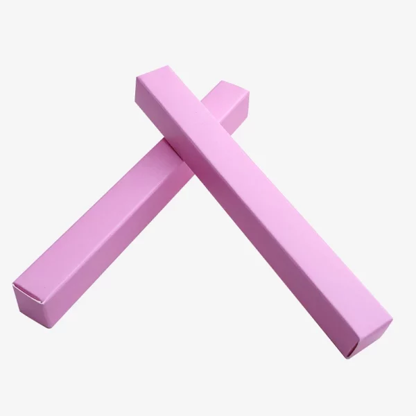 Tuck Open Paper Card Cuboid Box For Cosmetic Eyeliner 2