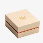 Two-pieces Rectangle Cardboard Paper Perfume Box With EVA Insert