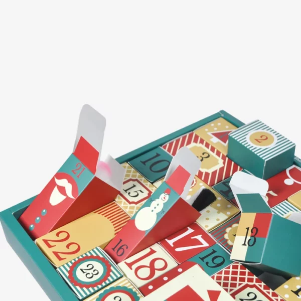 Wholesale Children Gift Empty Christmas Mystery Calendar Box 2