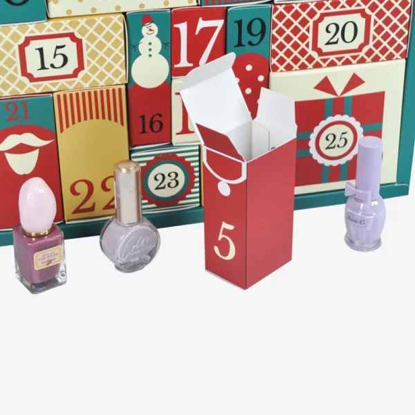 Wholesale Children Gift Empty Christmas Mystery Calendar Box 4