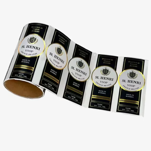 Custom Waterproof Logo Printing Packaging Labels 1