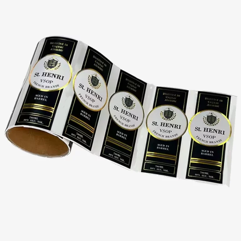 Custom Waterproof Logo Printing Packaging Labels