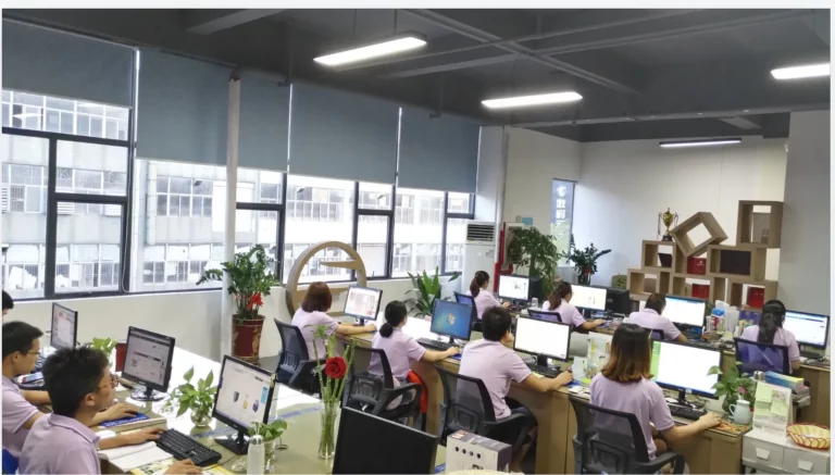 Holidaypac cardboard display part of office