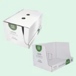 Custom Skin Care Shelf-Ready Trays with Lids