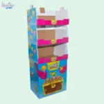 Custom Stackable Cardboard Corrugated Costco PDQ Trays for Candy Snacks 2