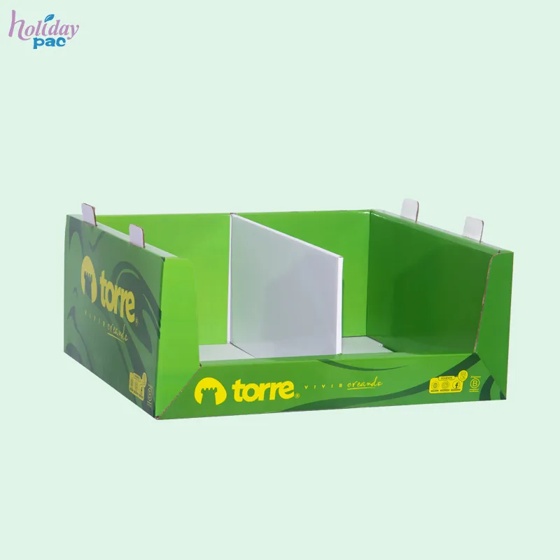 Holidaypacfactory Cardboard PDQ Tray with Divider for Stationery related display product