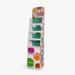 Supermarket Paper Flooring Carton Display Stands For Beverage 2