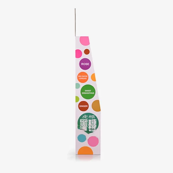 Supermarket Paper Flooring Carton Display Stands For Beverage 4