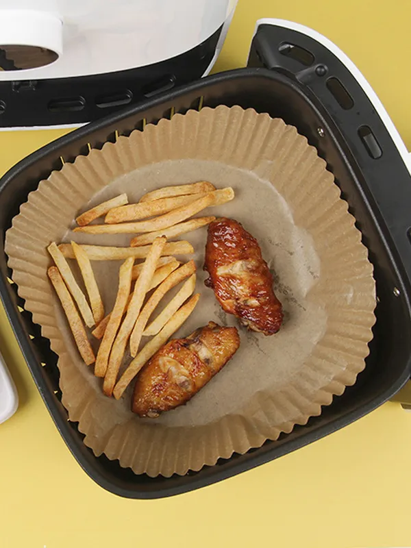 Holidaypacfactory Rectangle Food Safety Non-stick Air Fryer Paper Liner related product