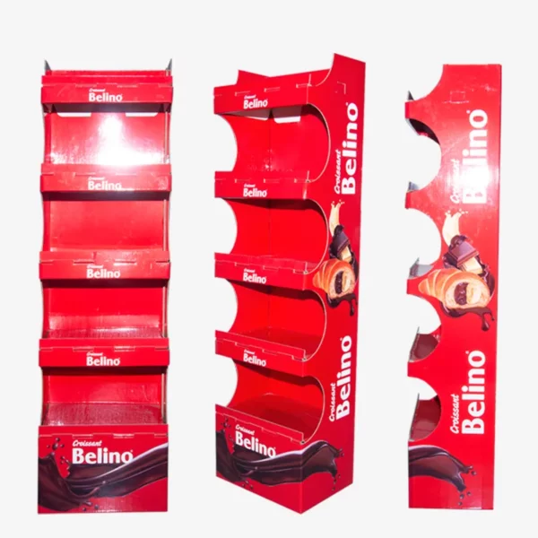 5 Tier POS Snack Product Carton FSDU Display Stand 2