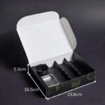 Holidaypacfactory customized printing food grade disposable paper sushi box image 7