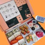 Holidaypacfactory custom logo high quality sushi bento box image 5