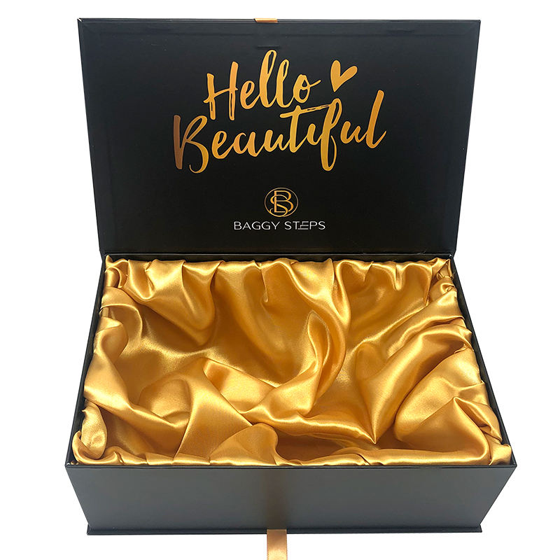 Holidaypacfactory custom logo chocolate truffle gift box wholesale matte black