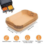 Holidaypacfactory Air Fryer Liner Blister Box 20.5x13x4.5cm Natural SKU