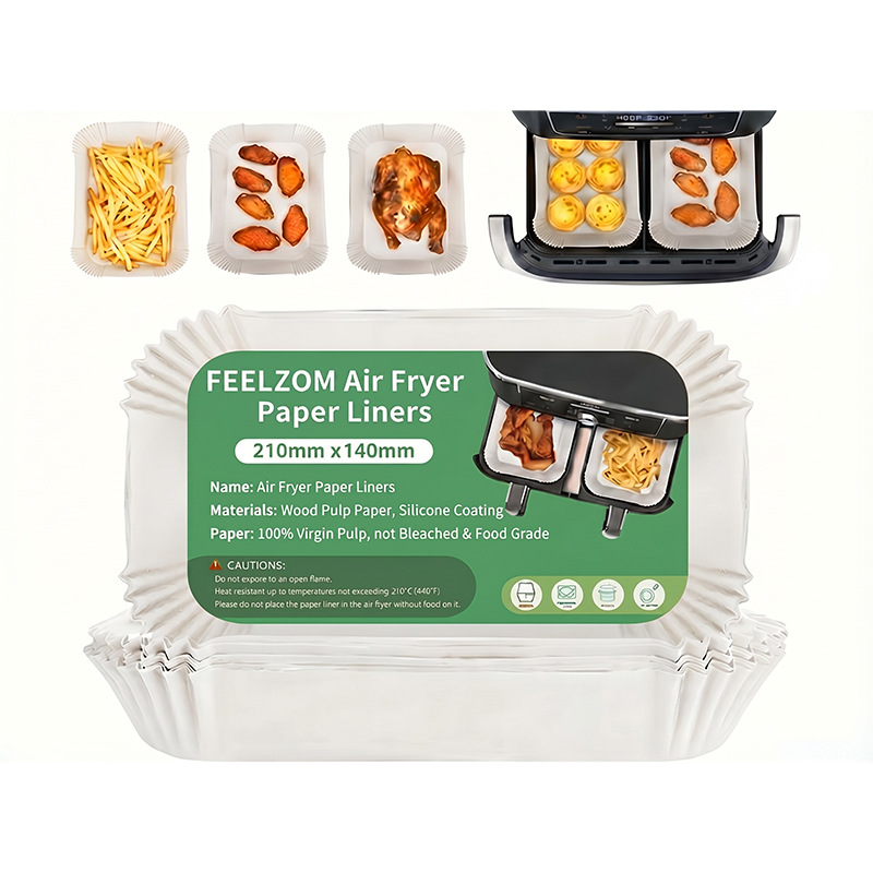 Holidaypacfactory Air Fryer Liner Blister Box 22x14x4.5cm White SKU