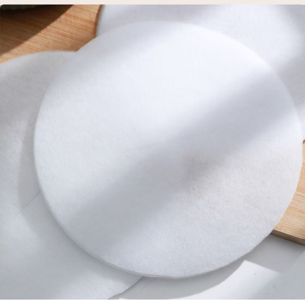 Holidaypacfactory disposable kitchen fat skim paper discs food-grade pulp