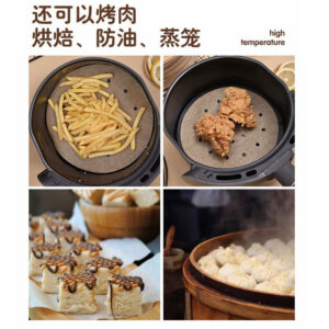 Holidaypacfactory Hang Tag Air Fryer Paper Supermarket Hook Card Pack