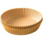 Holidaypacfactory Round Air Fryer Paper for Oven Bakery BBQ Use Disposable