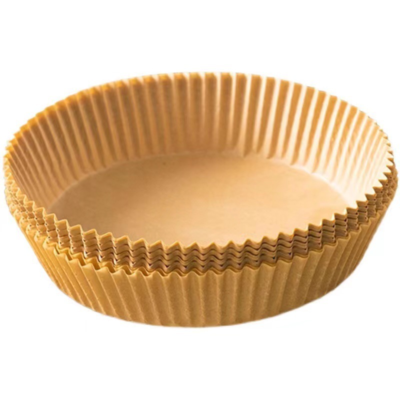 Holidaypacfactory Round Air Fryer Paper for Oven Bakery BBQ Use Disposable