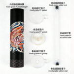 Holidaypacfactory Sushi Push-Pop Round Paper Container Takeaway