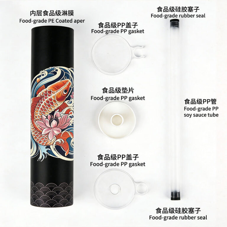 Holidaypacfactory Sushi Push-Up Paper Tube Round Cross-Border Hot Seller Main