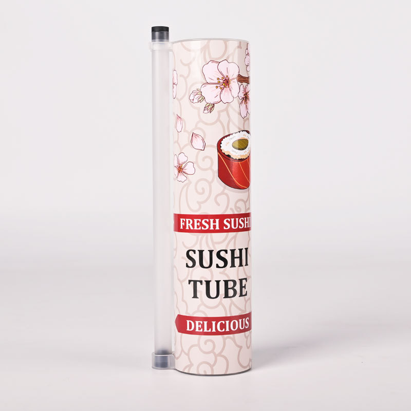 Holidaypacfactory Sushi Roll Push-Pop Tube TikTok Trend Packaging