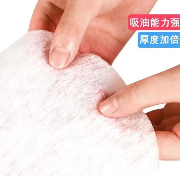 Holidaypacfactory thick double-layer kitchen oil skim sheet