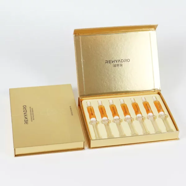 Holidaypacfactory makeup and skincare gift set box structure detail