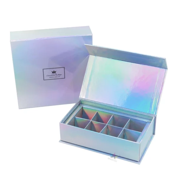 Holidaypacfactory holiday chocolate gift box open view