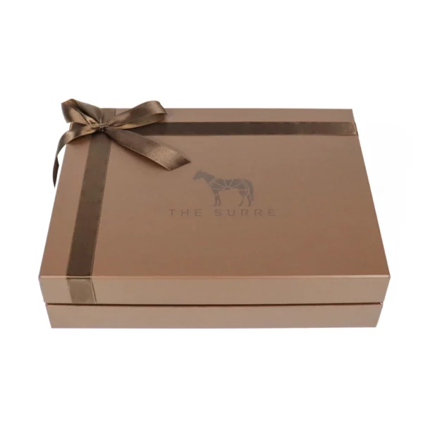 Holidaypacfactory T-shirt and clothing gift box retail packaging view