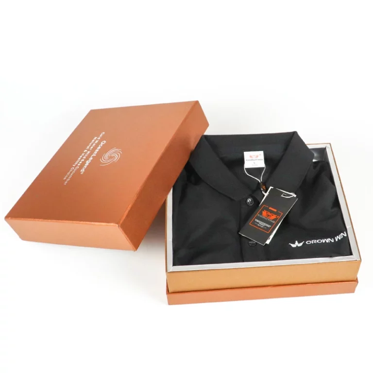 Holidaypacfactory Custom Wholesale Luxury Eco Friendly Clothing Packaging Boxes for Apparel Packaging realistic full frame packaging main image