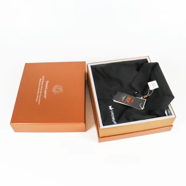 Holidaypacfactory custom apparel packaging box open structure