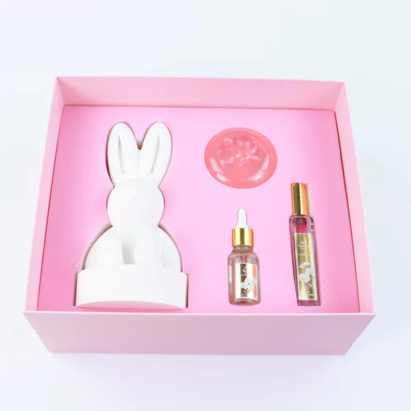 Holidaypacfactory luxury skin care gift set box with bag extra detail